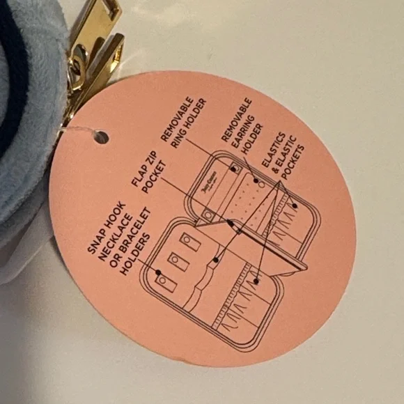 Juicy Couture Blue Jewelry Organizer - Picture 4 of 8